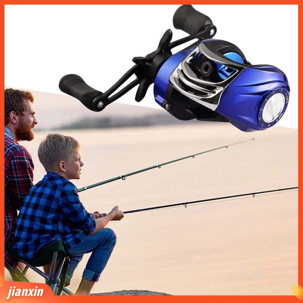 (In Stock) Baitcasting Reel ic Rem O-Type Outlet Anti-bombing Fishing Rasio Kecepatan Tinggi 18 +1 Spools Anti-fry Line Fishing Reel Untuk Memancing Di Luar Ruangan