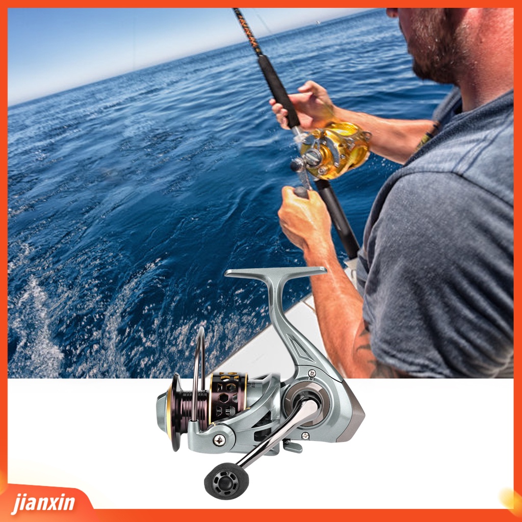 (In Stock) Metal Fishing Reel Roda Pancing Gaya Rem Kokoh Kuat Kokoh Untuk Nelayan