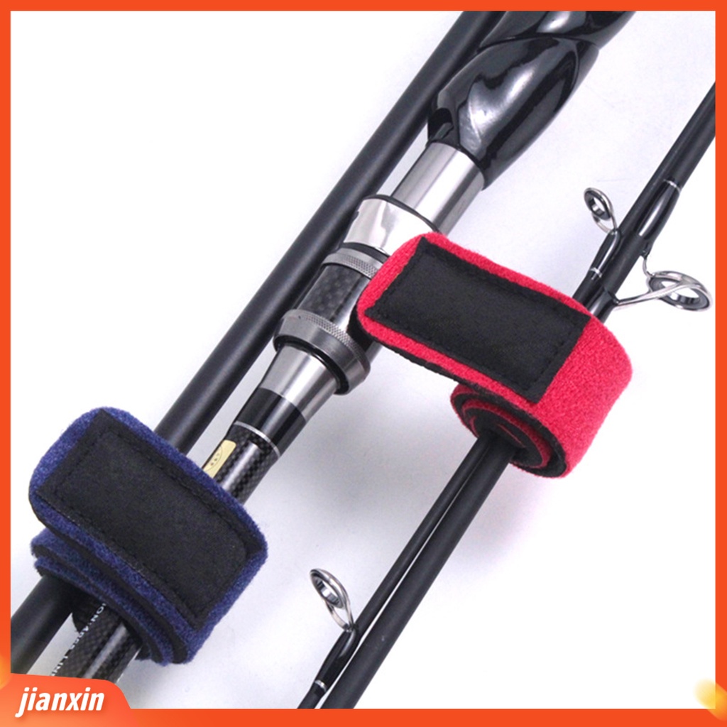 (In Stock) 3Pcs Tali Holder Batang Pengerjaan Halus Tahan Aus Aksesoris Pancing Tie Suspender Bungkus Untuk Outdoor