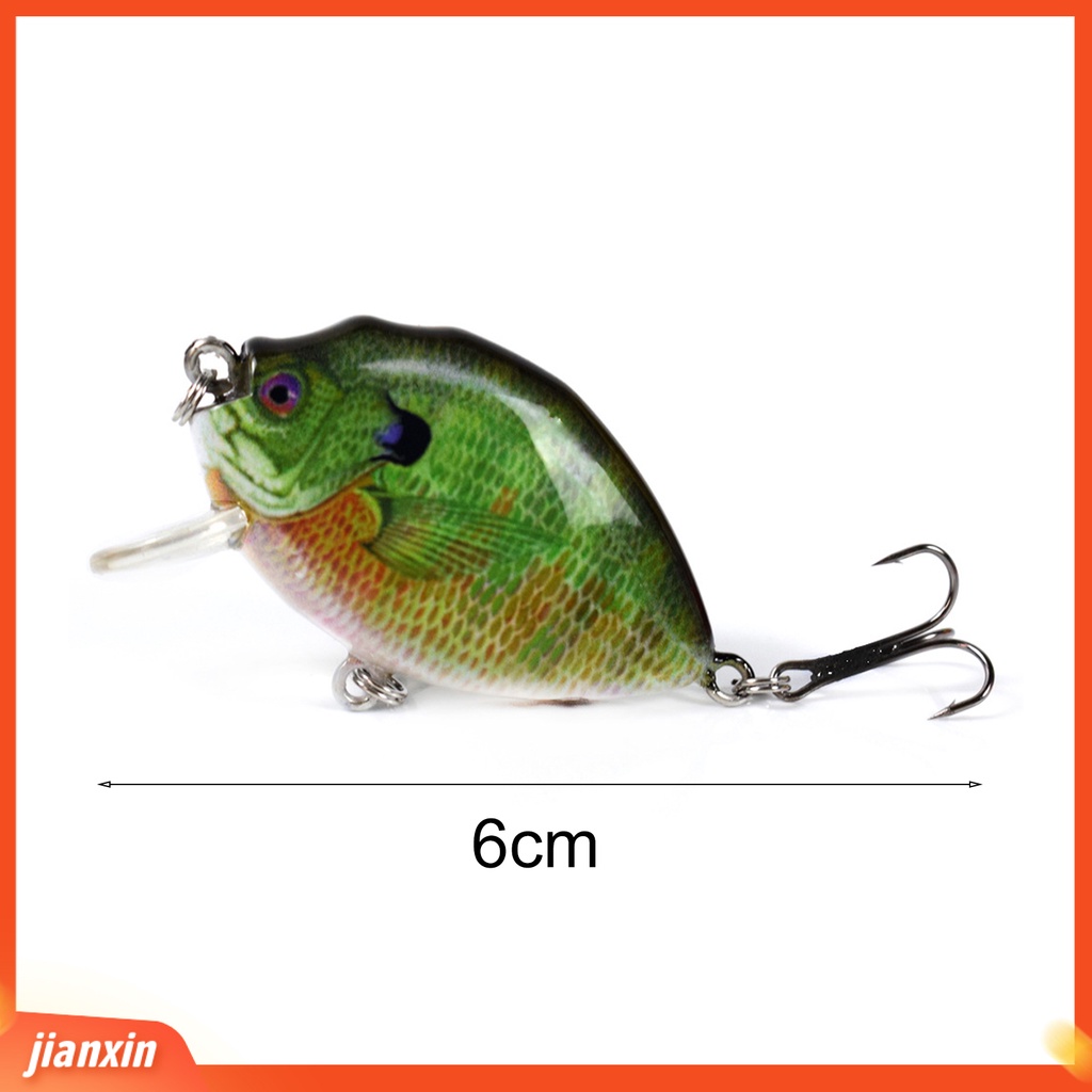(In Stock) 6cm 14.5g Umpan Buatan Simulasi Bentuk Realistis Reusable Sea Fishing Fake Lure Bait Angling Tackle