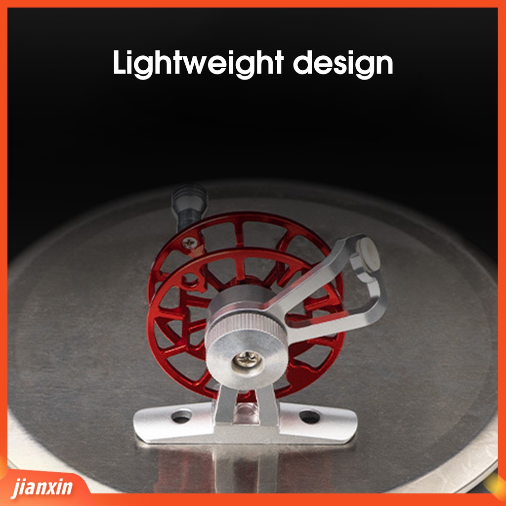 (In Stock) Gulungan Pancing Bertulang Standar/ Gaya Ringan Meningkatkan Kekuatan Keseluruhan Peralatan Memancing Roda Pancing Es Yang Nyaman