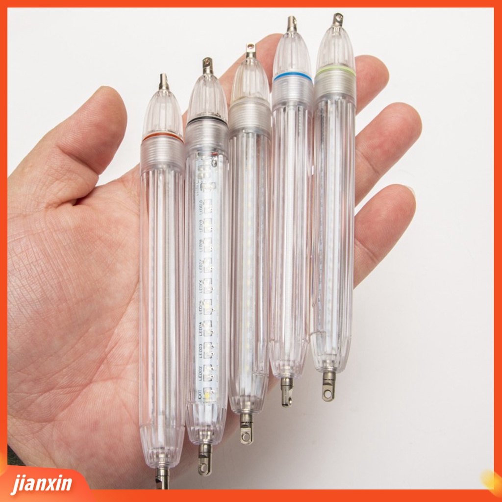 (In Stock) Malam Memancing Cahaya Gaya Meteor Tahan Jatuh Tahan Air Angling LED Umpan Bawah Air Mengumpulkan Ikan Cahaya Memancing Luar Ruangan