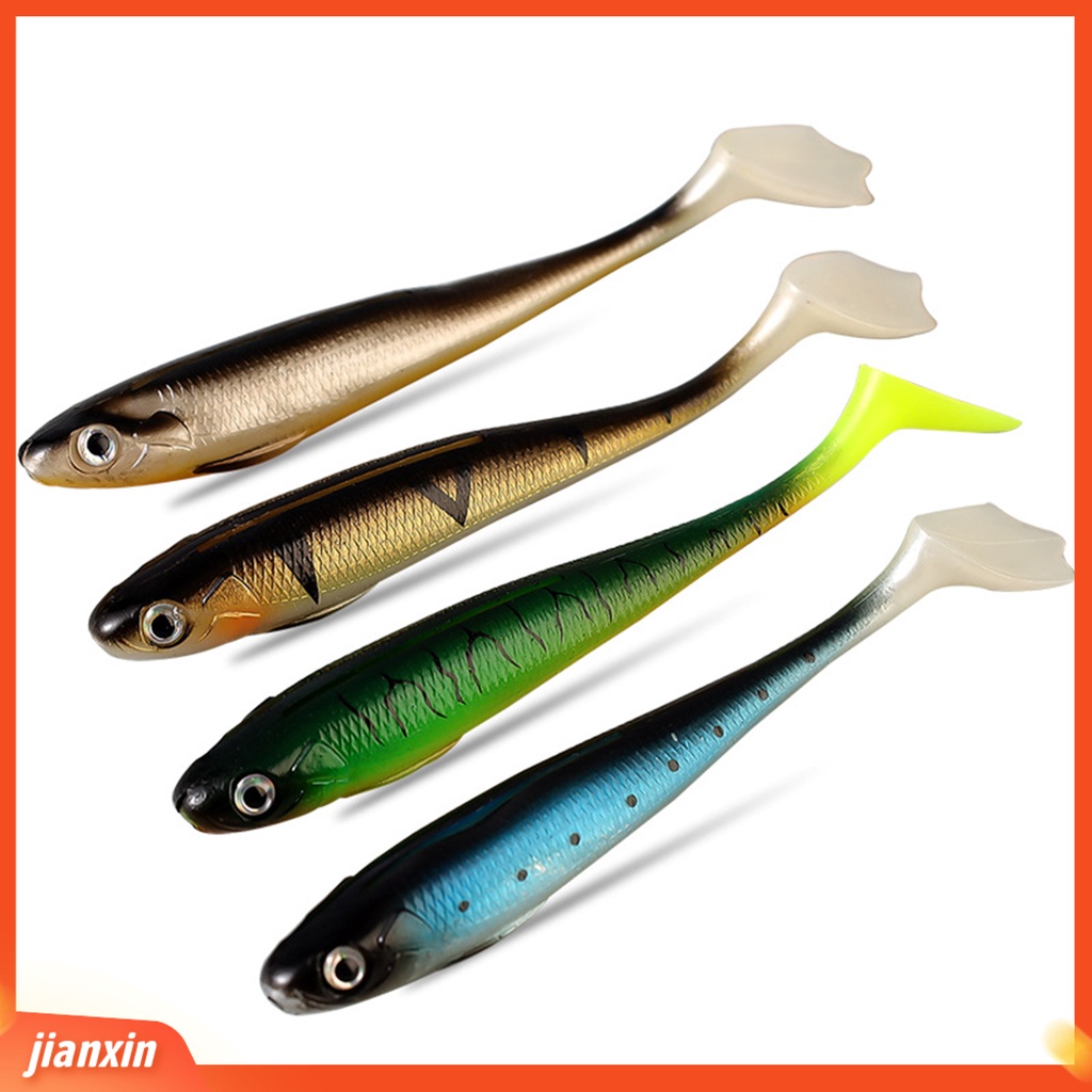 (In Stock) 7Pcs 9cm /6g Umpan Buatan 3D Mata Portable Penampilan Realistis Elastisitas Tarik Fleksibel Menarik Ikan Warna Cerah Soft Lure Umpan Simulasi Memancing Luar Ruangan