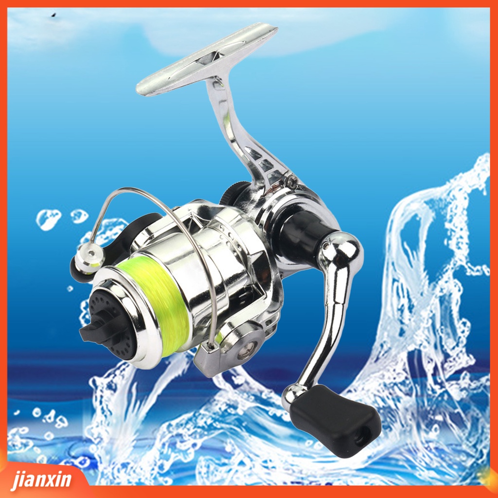 (In Stock) Upgraded XM100 Mini Metal Fishing Reel Spinning Wheel Bearing Fish Tackle Gear