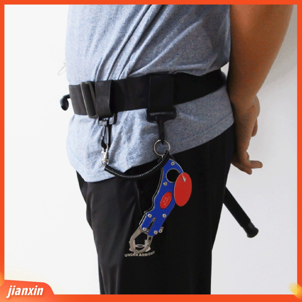 (In Stock) Sabuk Pinggang Atas Perut Tahan Korosi Sea Fishing Rod Holder Tiang Alat Ikan