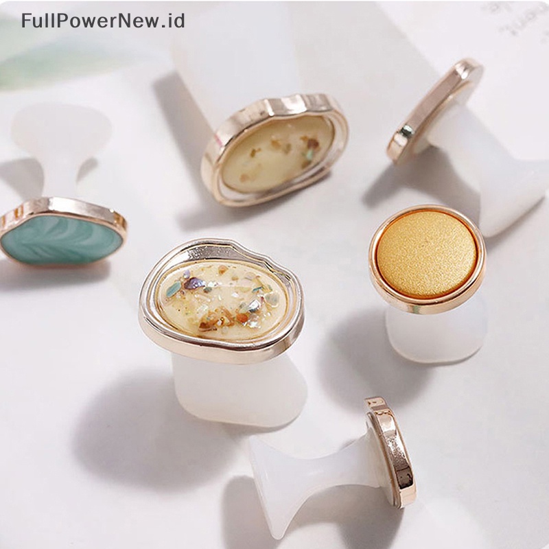 Power 8Pcs Nail Art Toe Separator Silikon Pemisah Jari Kaki Gel Finger Toe Spreade ID