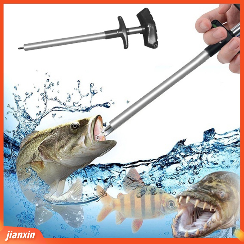 (In Stock) Portable T Shape Metal Fishing Hook Lure Detachers Separator Extractor Alat