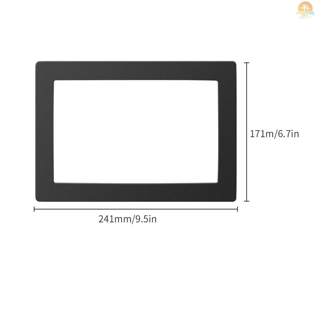 In Stock Paking LCD Hitam 9.5 x 6.7in Perlindungan Dari Tumpahan Resin Dengan Kain Non Debu Kompatibel Dengan Layar Printer 3D Resin ELEGOO Saturn 8.9 Inch