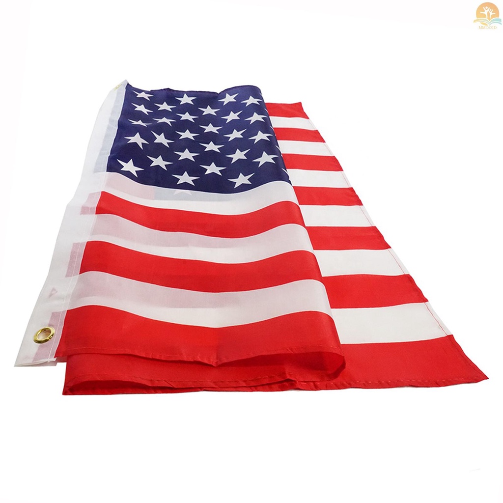 In Stock Bendera Amerika Bendera Polyester As Bendera Amerika Serikat USA Bintang Garis 90x150cm/3x5ft Dekorasi Interior Luar Ruangan Dengan Grommet