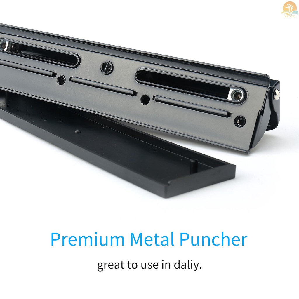 In Stock KW-triO Portable 3hole Punch Handheld Metal Hole Puncher 10lembar Kapasitas 7mm Aperture Paper Punch Untuk A4 A5 A7 A6 B5 Notebook Scrapbook Diary Planner