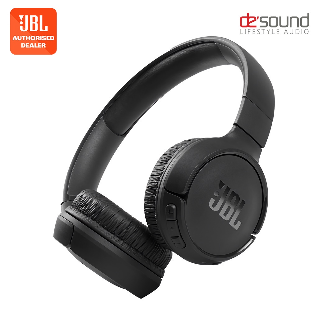 JBL Tune 510BT Headset Bluetooth Wireless On-Ear Headphones With Purebass Sound Perangkat Audio