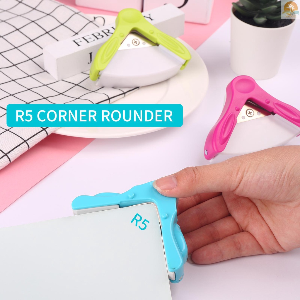 In Stock KW-triO Corner Rounder Punch R5mm Round Corner Trimmer Cutter Untuk Kantong Laminating Kertas Foto Kartu