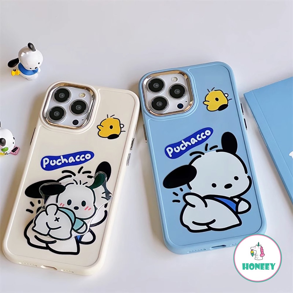 Kartun Lucu Puppy Phone Case Kompatibel Untuk iPhone 14 Pro Max13 12promax Case iPhone 11 Pro Max7 8Plus Xr Lembut TPU Shockproof Back Cover