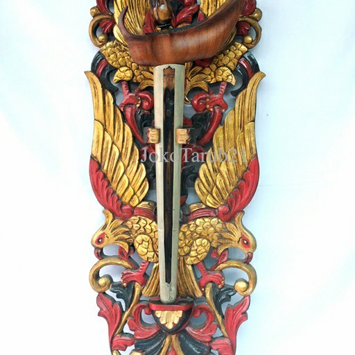 Blawong Tempat Keris Dinding Warna Sunggingan murah