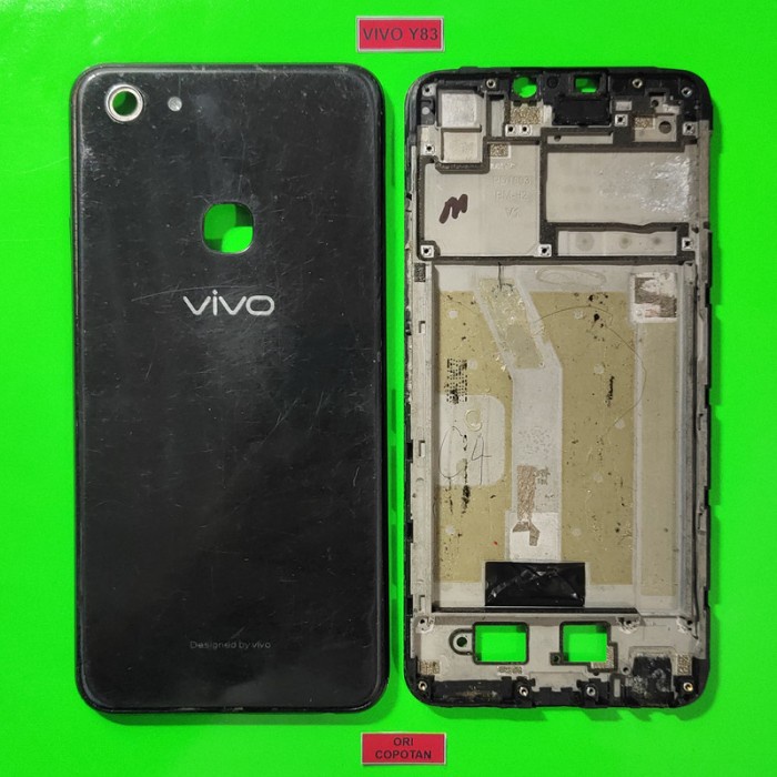 FRAME PAPAN LCD PLUS BACKDOOR VIVO Y83 ORIGINAL COPOTAN