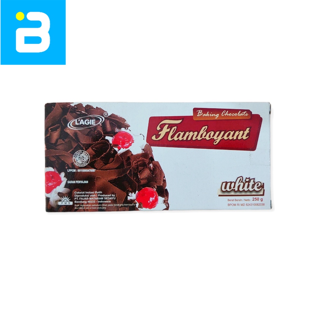 

Flamboyant Cokelat Compound White 250 G
