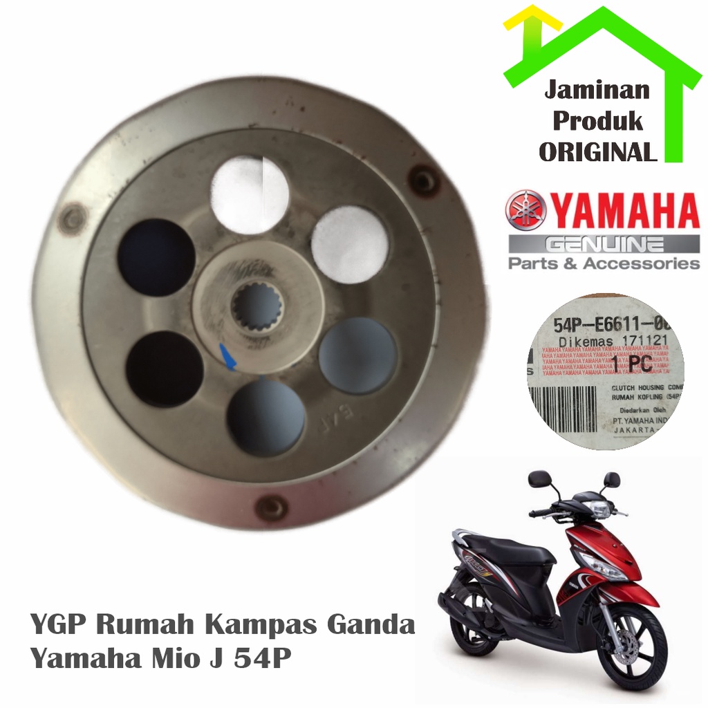 Rumah Mangkok Kampas Ganda Otomatis Kopling Mio J Ori Yamaha