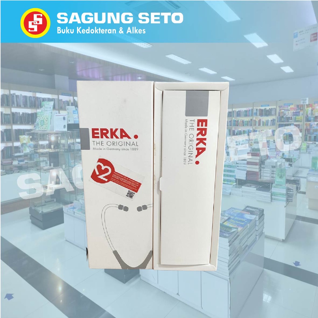 STETHOSCOPE ERKA ERKAPHONE PEDIATRIC-BLACK (ERKA) / STETOSKOP