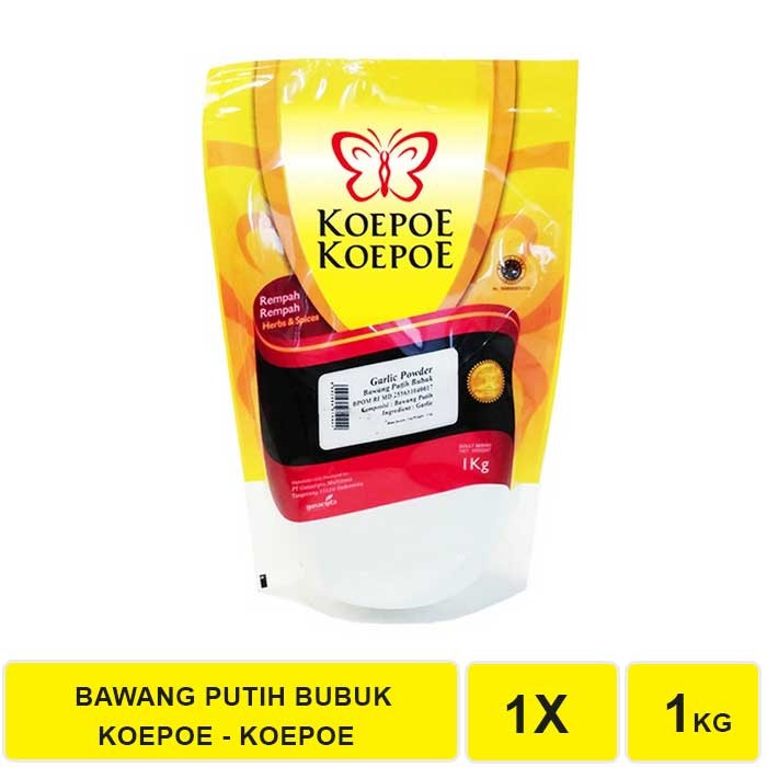 

✨Ready Stok✨ - Koepoe koepoe bawang putih bubuk / garlic powder 1kg / garlic powder- 1.2.23