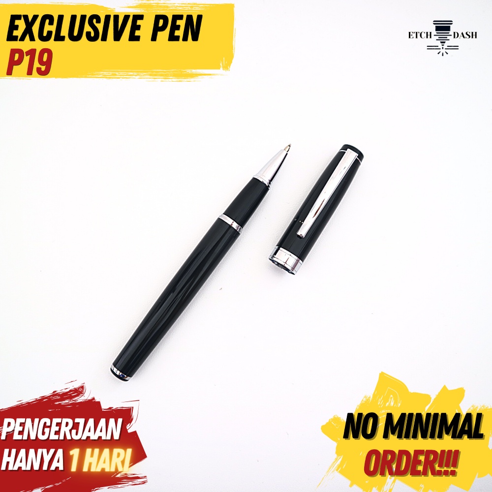 

Pulpen Metal Hitam Silver Souvernir Free Custom Nama dan Logo - Exclusive Pen P19