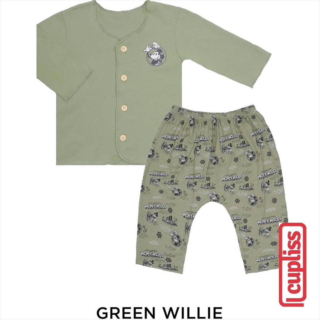 Green Willie Little Palmerhaus Disney 100 Collection Mickey Nightshirt