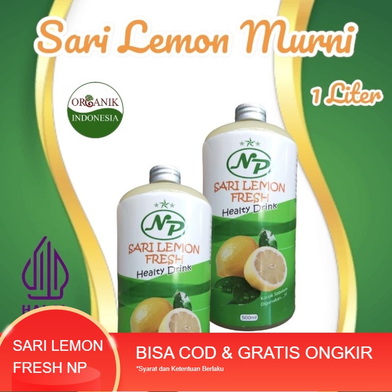 

Sari Lemon Fresh NP Paket 1liter (Kemasan 500ml 2botol) bigsell