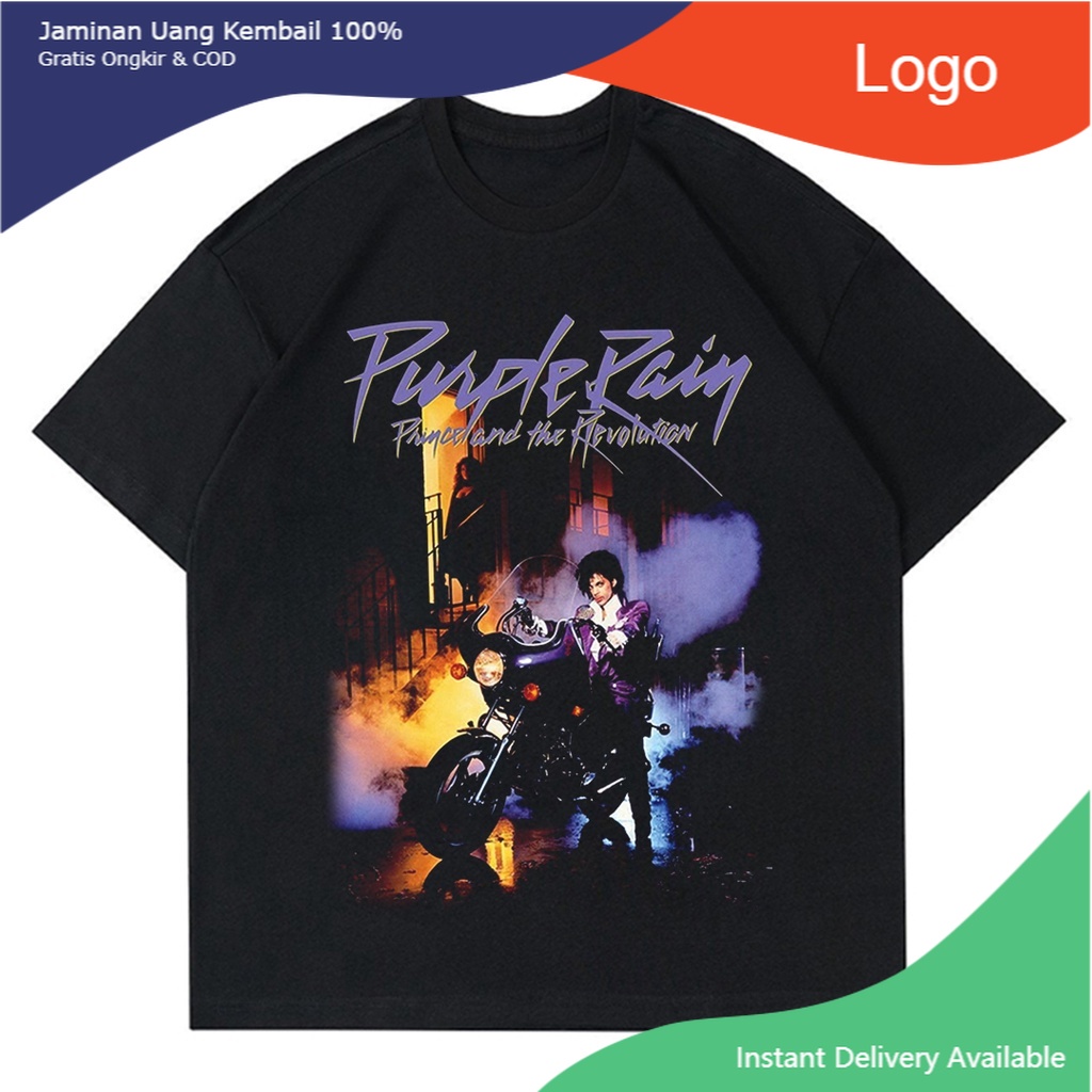 KAOS VINTAGE MICHAEL JACKSON "PRINCE PURPLE RAIN" | T-SHIRT VINTAGE MICHAEL JACKSON | BEST SELLER