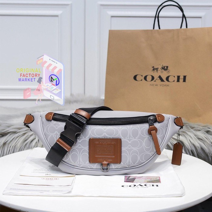 VS TAS COACH RIVINGTON Belt Bag With Reflective Signature COACH 78899