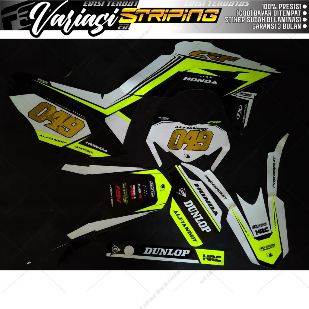 DECAL CRF FULL BODY STABILO VARIASI