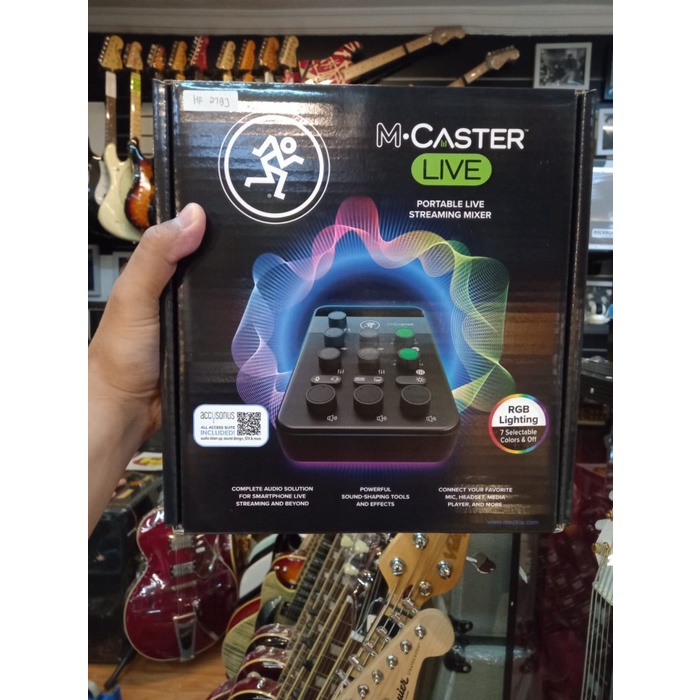 Mackie M-Caster Live (Black) PORTABLE LIVE STREAMING MIXER