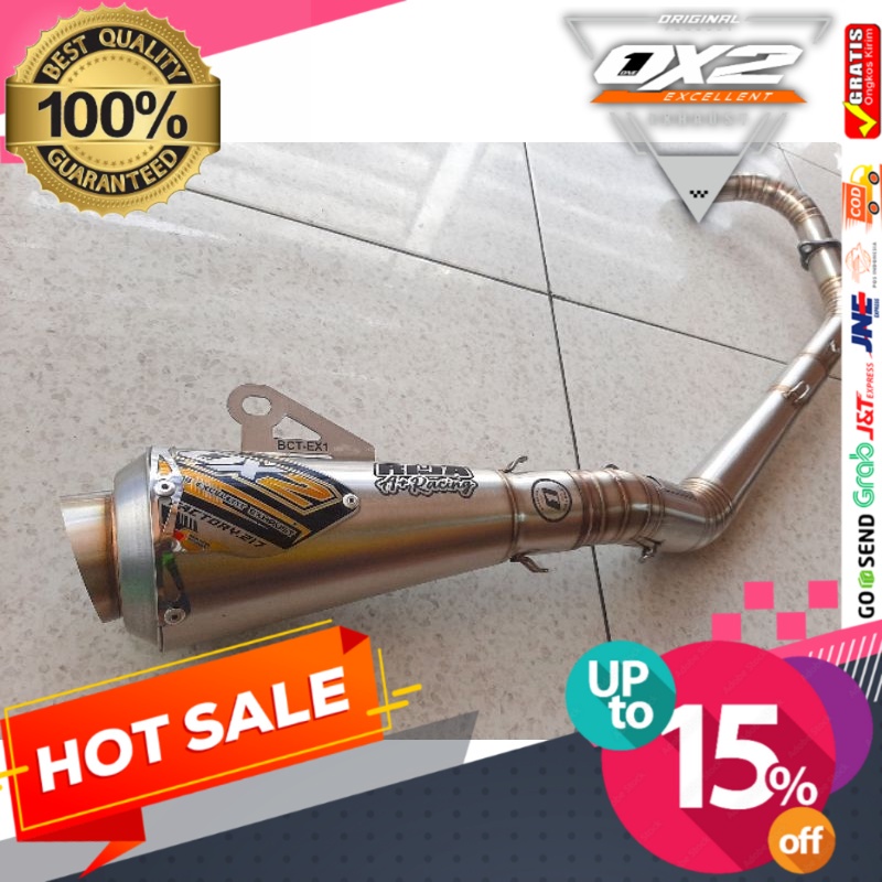 KNALPOT SATRIA FU SPEK 155-200CC OX2 RACING