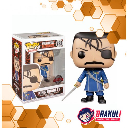 Drakuli Hobbies Toys Funko Pop Fullmetal Alchemist -  King Bradley