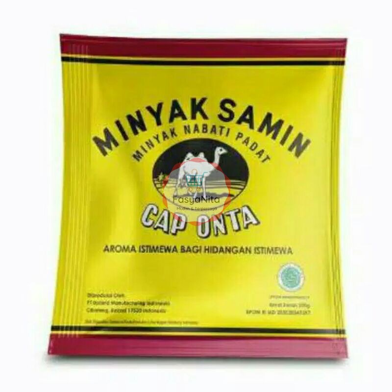 

MINYAK SAMIN CAP ONTA 200GR