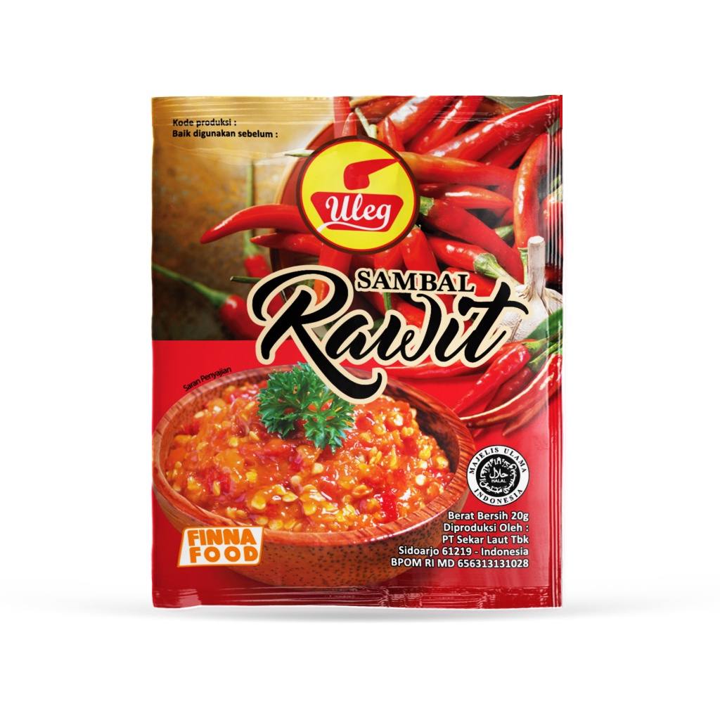 

Finna Sambal Uleg Terasi dan Rawit - 1 dus isi 10 renceng