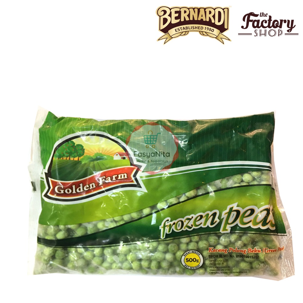 

Golden Farm Green Peas 500g