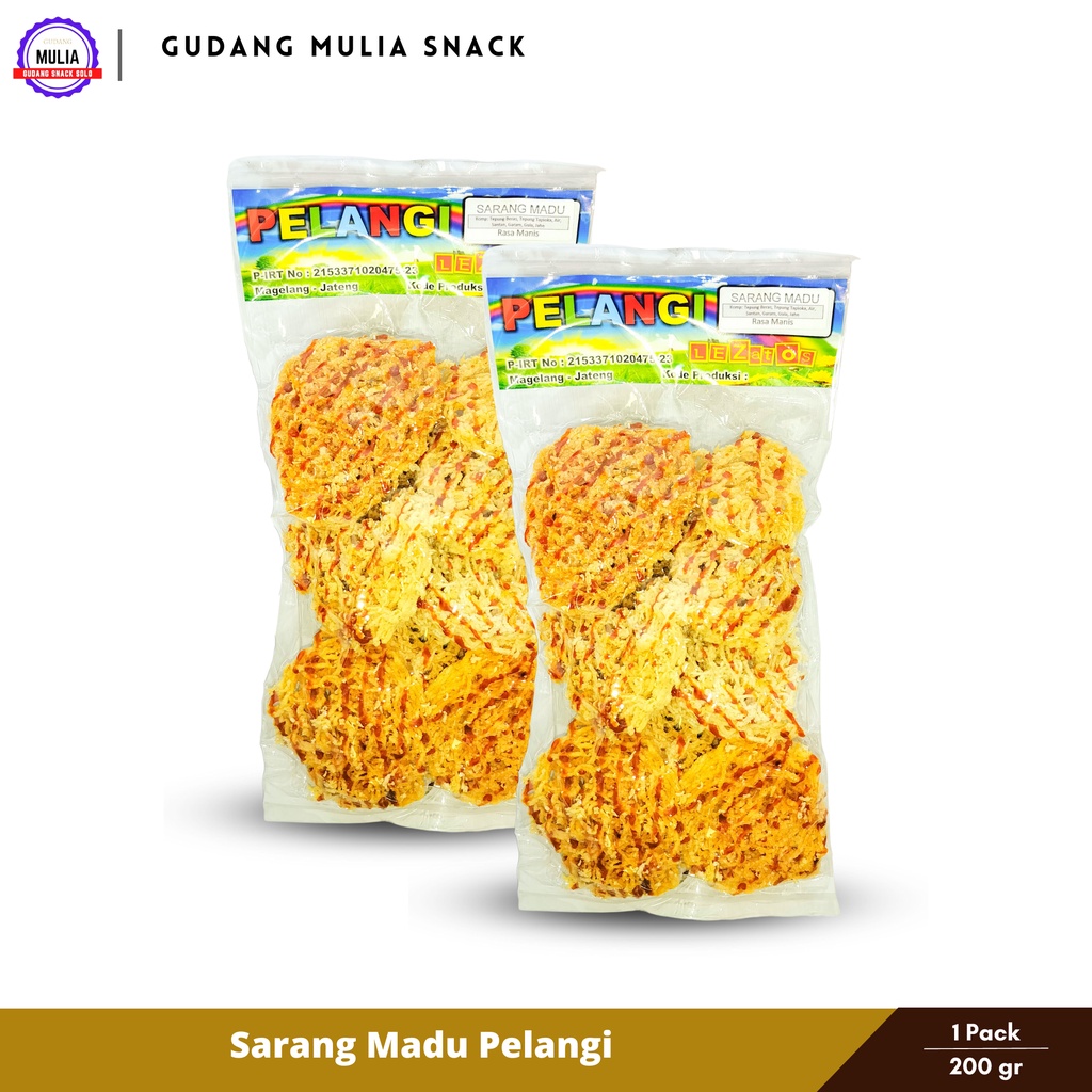 

Sarang Madu Pelangi | Kue Sarang Madu