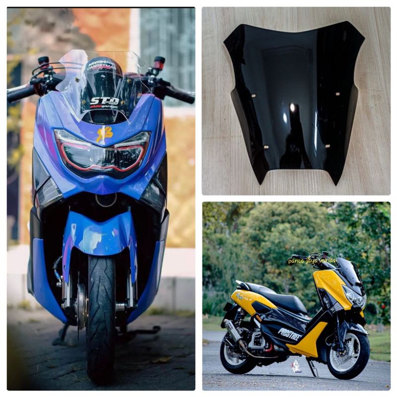 WINDSHIELD NMAX OCITO | WINSIL NMAX 2020 | Baut VISOR NMAX | Probolt VISOR NMAX  Black Diamond Origi