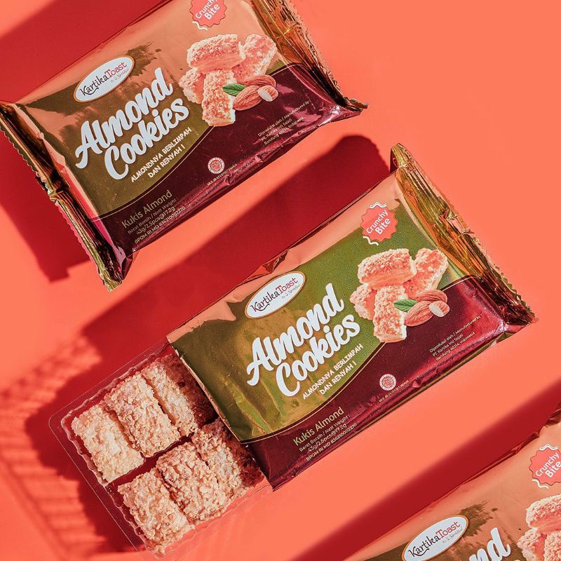 

Yummy Almond Cookies Bites Kartikasari Kartika Toast Khas Bandung