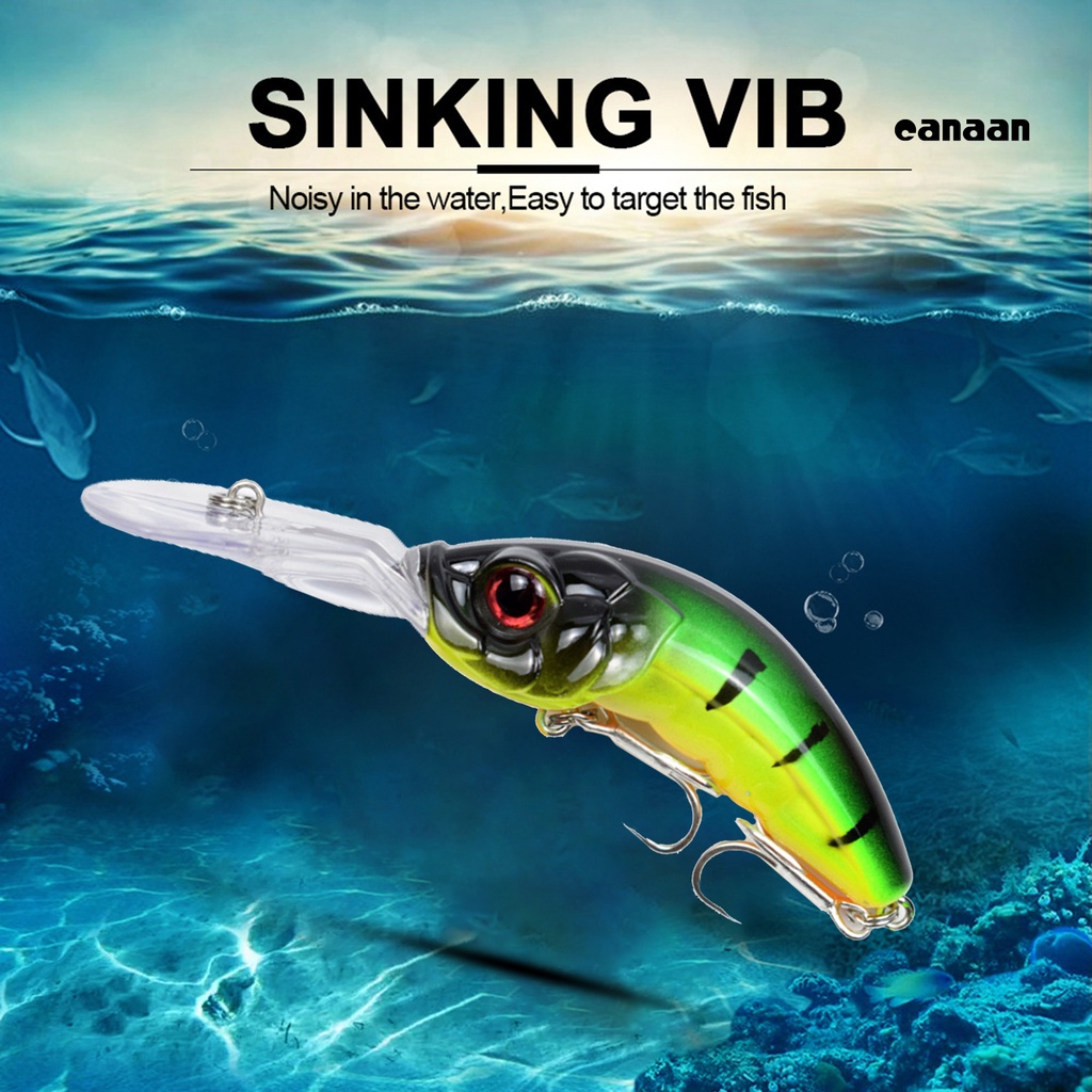 Cnn-10cm/14g Umpan Pancing Plastik Desain Bola Baja Tahan Aus Hidup Ikan Kecil Umpan Memancing Aksesori
