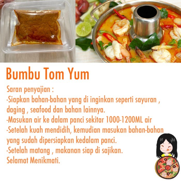 

[Ready-Stock] Bumbu haidilao/shabu shabu/hot pot/ Mala xiangguo tumis - TomYum Thailand