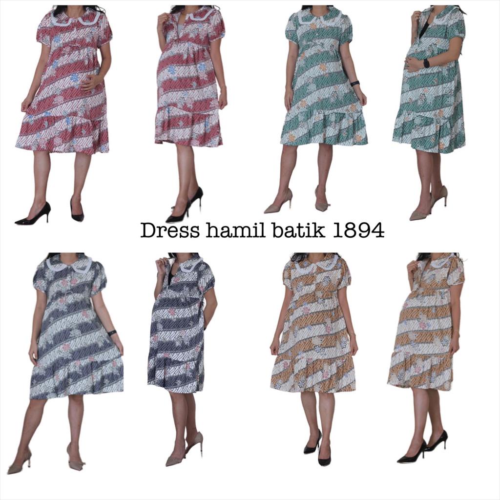 Dress Hamil Batik 1894