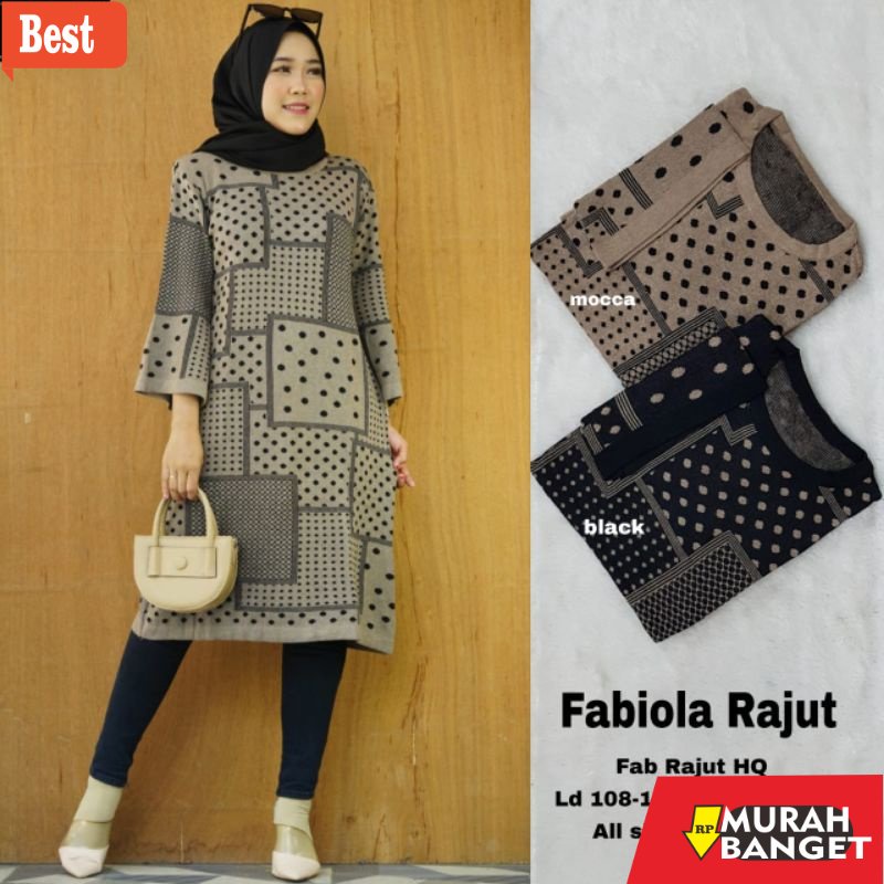 Tunik jumbo terbaru untuk wanita- fabiola long tunik ori valent tunik import tunik jumbo ld 130 baju