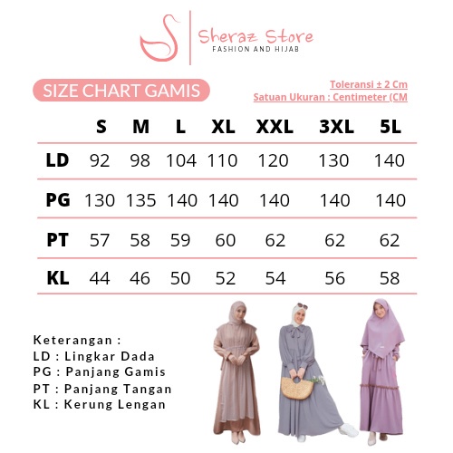 Ready Stock ✅ Dress Lebaran Gamis Polos Wanita Jumbo Ld 120 130 140 Jovinna Dress Big Size S M L Xl 