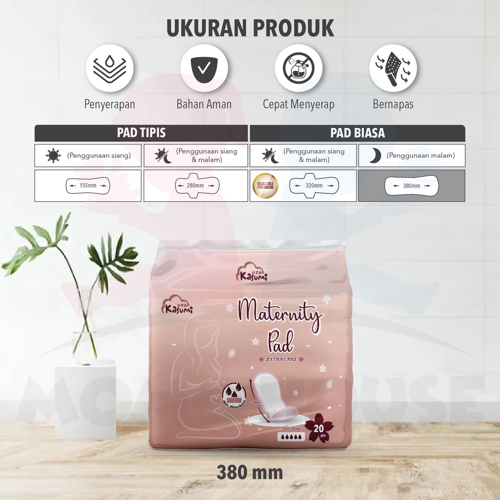 20Pcs Pembalut Bersalin Pembalut Nifas Pembalut Melahirkan Sanitary Maternity Pad