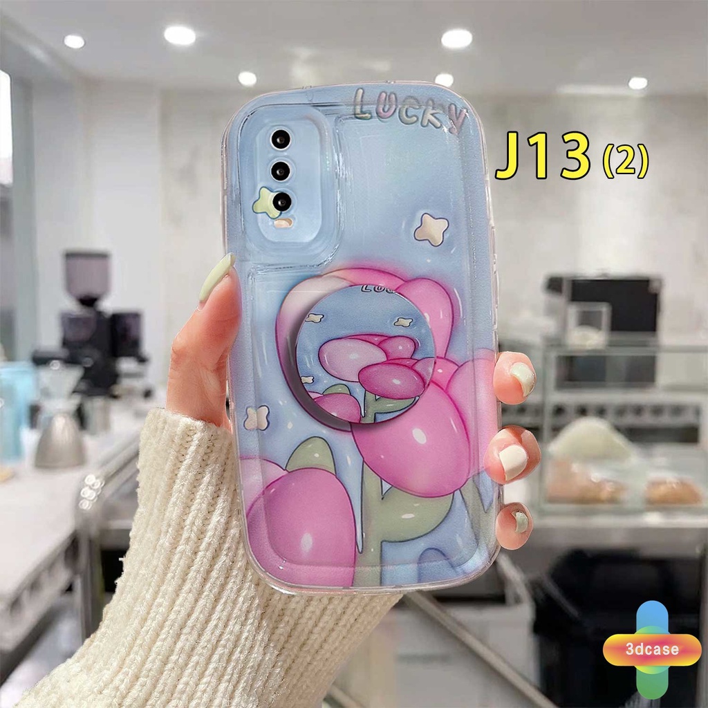 Casing VIVO Y16 Y22 Y22S Y02 Y12S Y35 Y12 Y20 Y15S Y15C Y21E Y21G Y91C Y21 2021 Y21A Y21T Y30 Y21S Y20S Y12i Y3S Y33T Y15A Y01 Y01A Y91 Y30i Y93 Y95 Y15 Y17 Y50 Y53S Y51 2020 Y51A Y10 Y33S Y1S Y11 Lucky Tulip Couples Soap Case With Stand