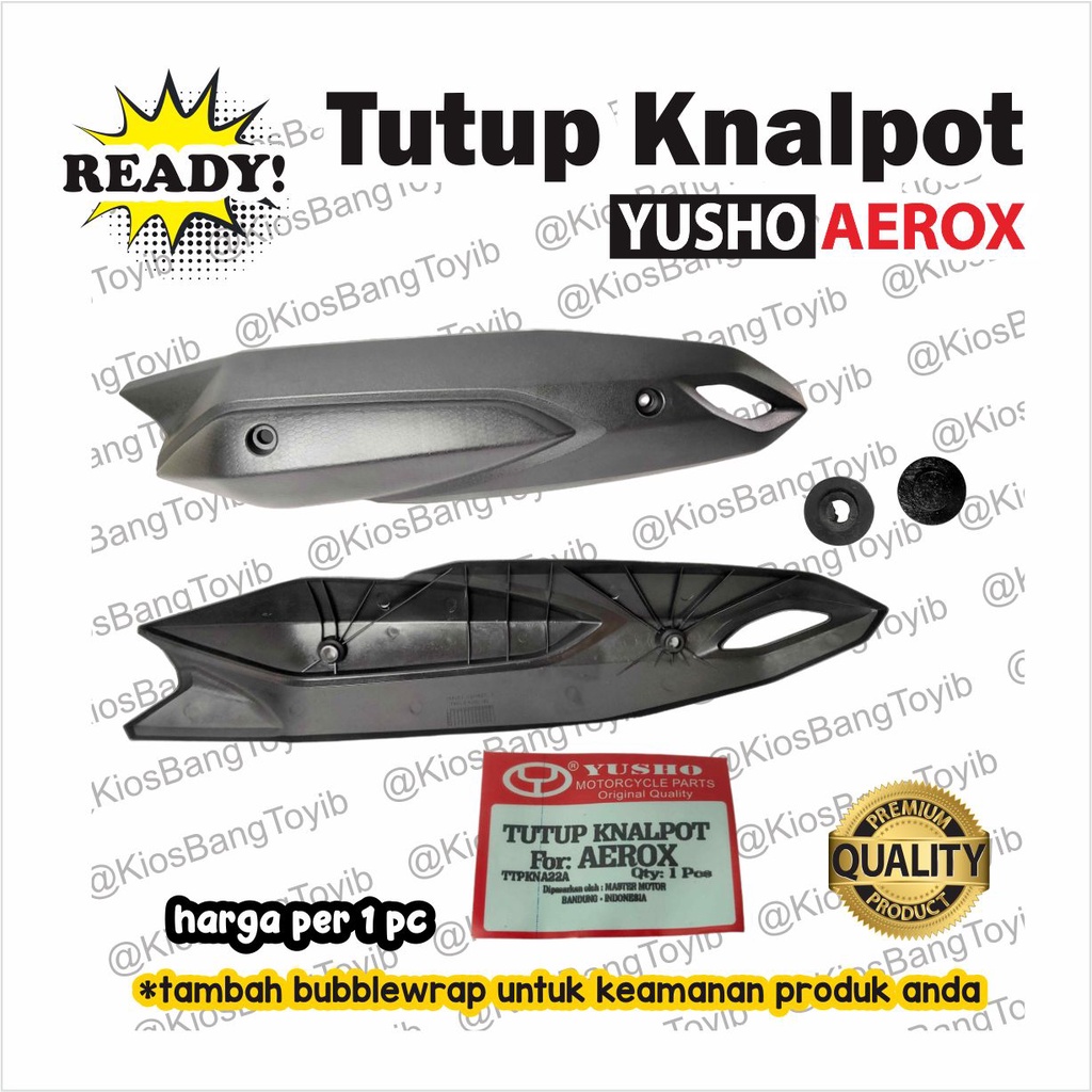 Tutup Cover Pelindung Knalpot Yamaha AEROX (Yusho)