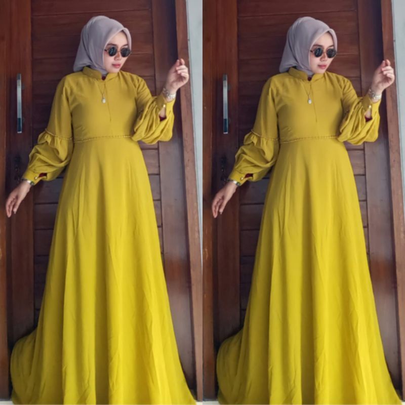 Ready Stock ✅ Maxi Dress Nabila Dress Bakara Dress Gamis Pesta Gamis Seruty Gamis Mewah Gamis Nabila