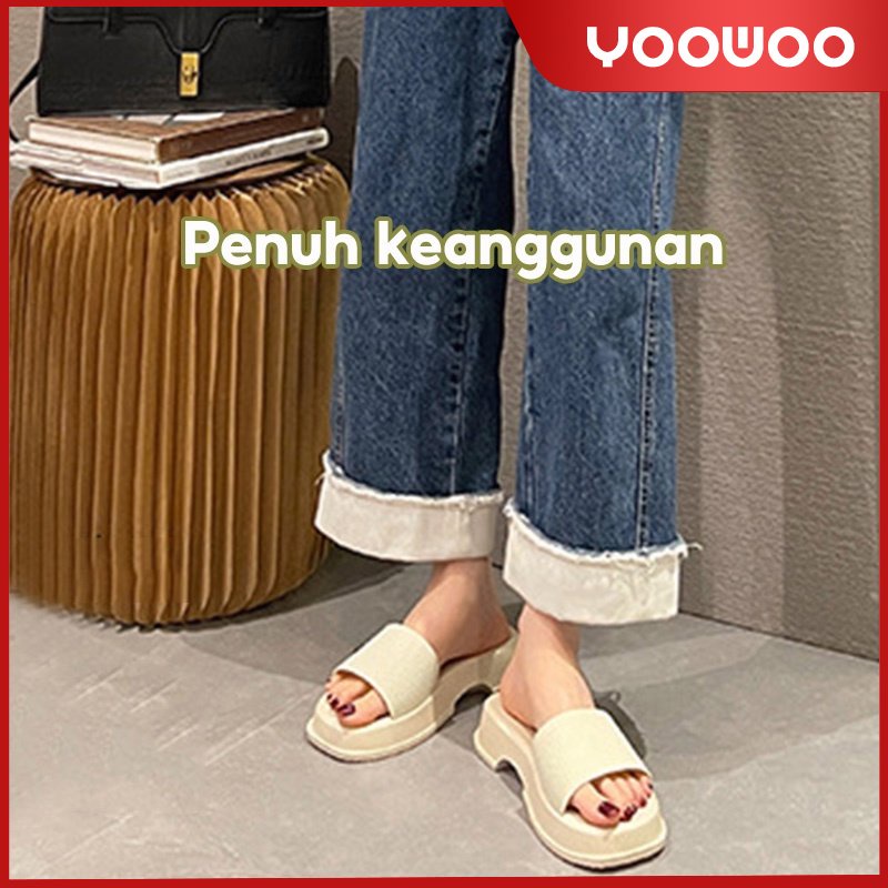 Sandal slop / sandal jalan / sandal musim panas / wedges