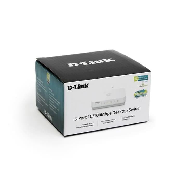 D-Link DES-1005C Des-1005 Switch Hub 5 Port 10/100 Mbps