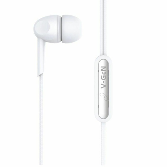 EARPHONE V-GEN EXTRA BASS VEP1-09 WIRED HEADSET ORIGINAL GARANSI RESMI